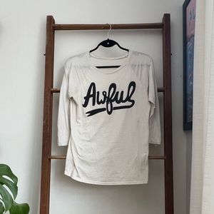 “Awful” shirt from SHC